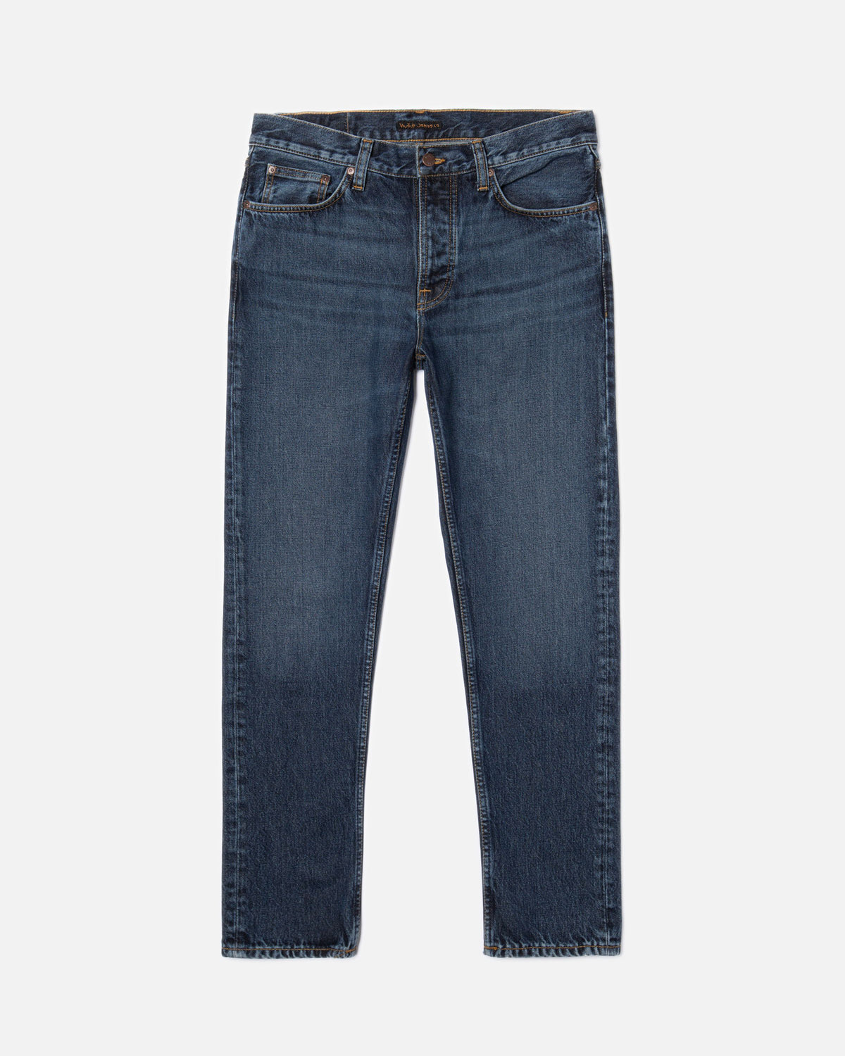 Nudie Steady Eddie II Regular Tapered Mens Jeans - Blue Soil | Nudie Jeans Jeans | JEANSTORE