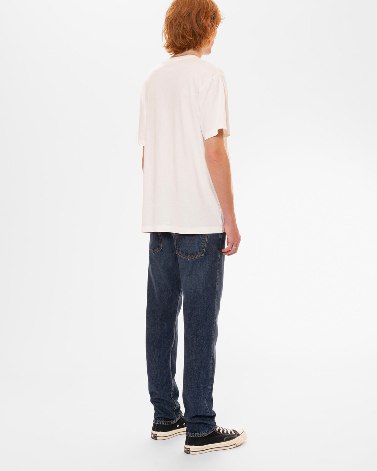 Nudie Steady Eddie II Regular Tapered Mens Jeans - Blue Soil | Nudie Jeans Jeans | JEANSTORE