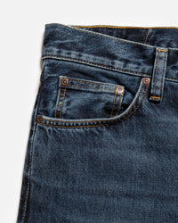 Nudie Steady Eddie II Regular Tapered Mens Jeans - Blue Soil | Nudie Jeans Jeans | JEANSTORE