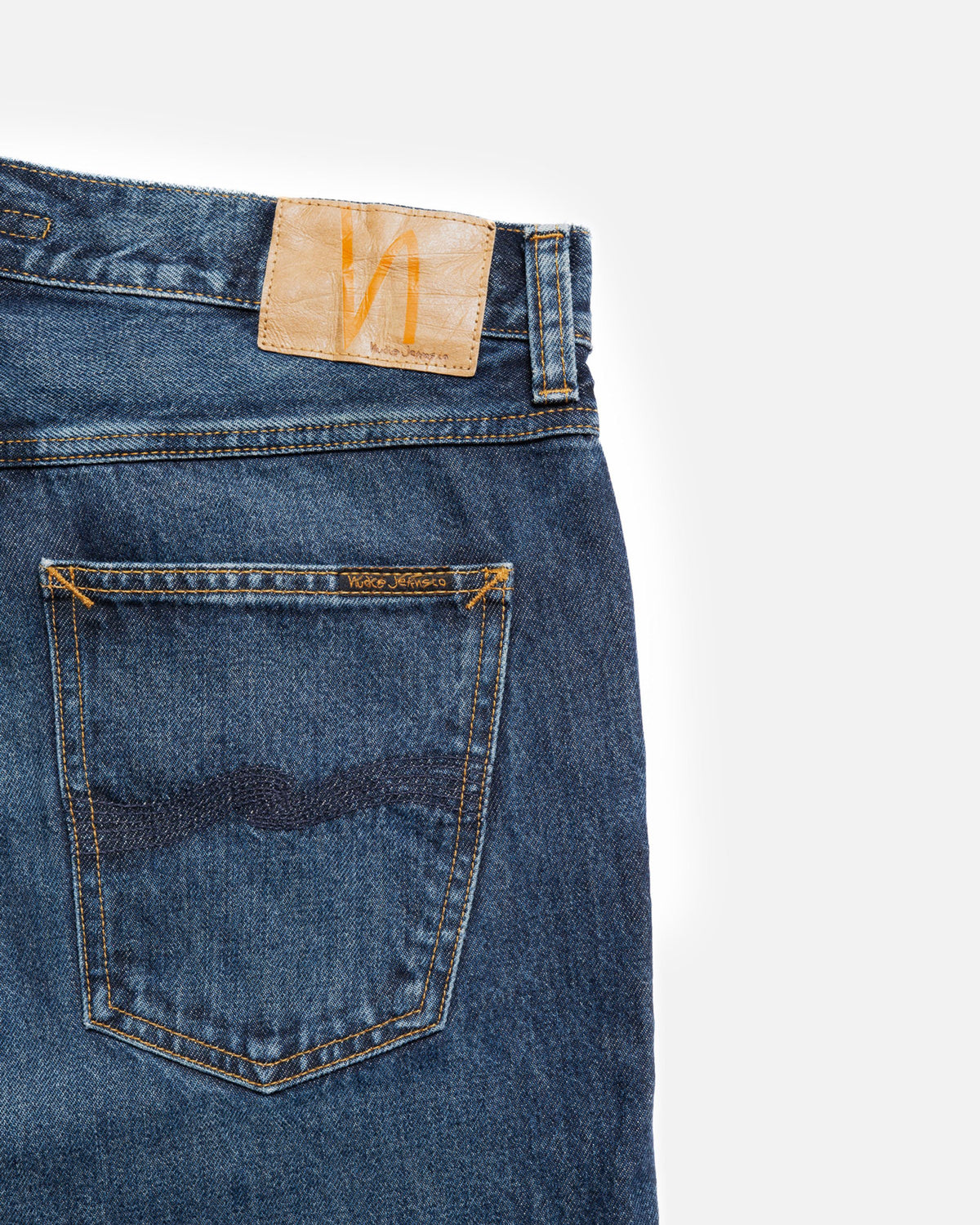Nudie Gritty Jackson Regular Fit Mens Jeans - Blue Soil | Nudie Jeans Jeans | JEANSTORE