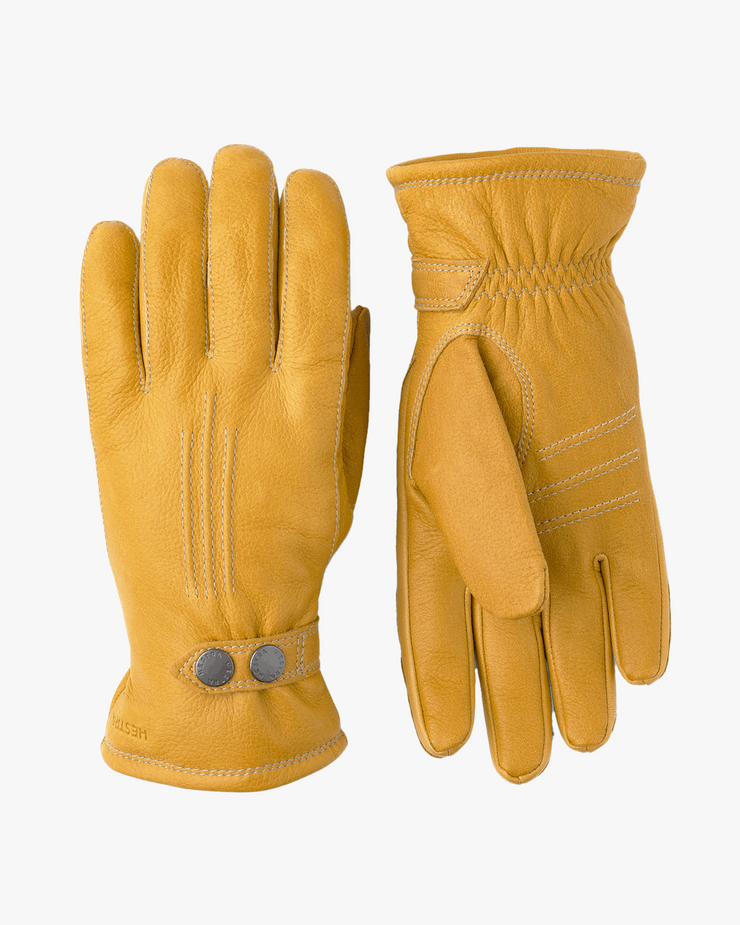 Hestra Tällberg Elk Leather Gloves - Natural Yellow | Hestra Gloves | JEANSTORE