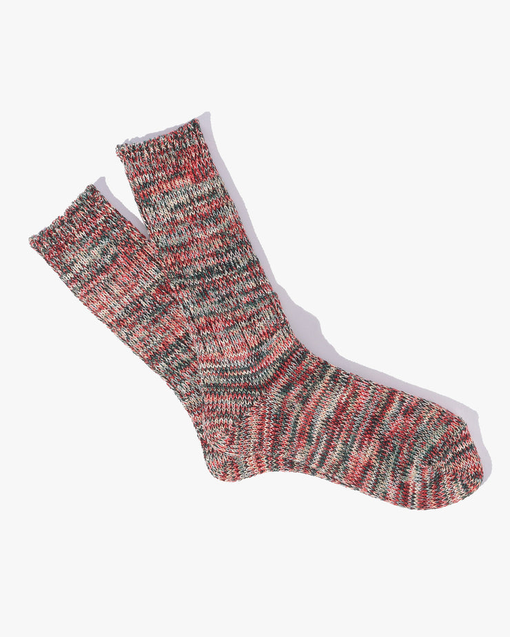 Anonymous Ism 5 Colour Mix Crew Socks - Multi