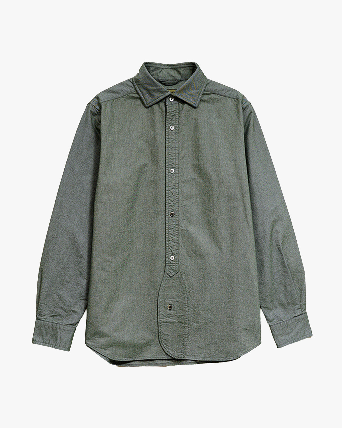 Nigel Cabourn British Officers Shirt - Green