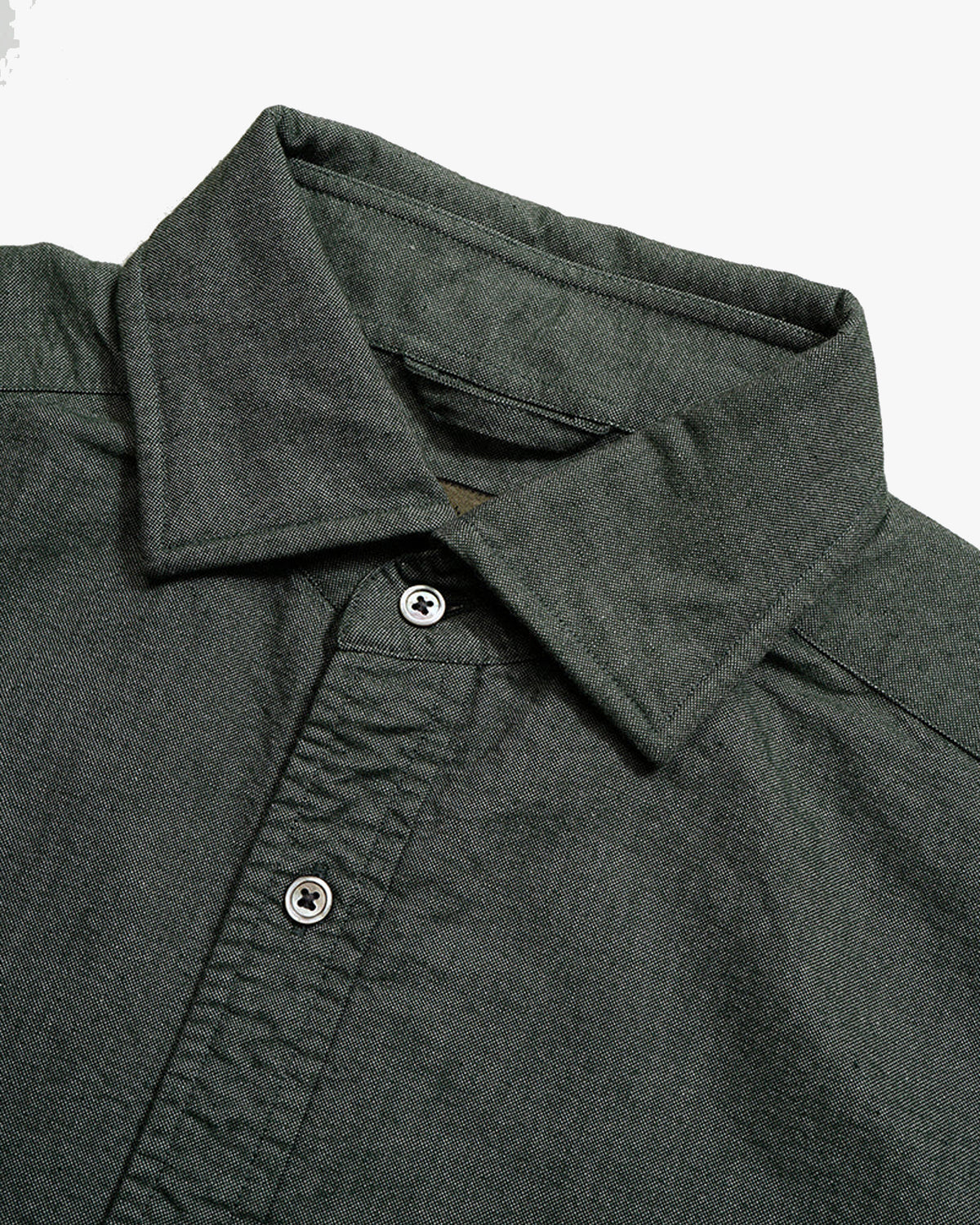 Nigel Cabourn British Officers Shirt - Green