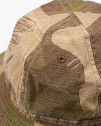 Nigel Cabourn 40s Military Hat Faded Camo - Khaki