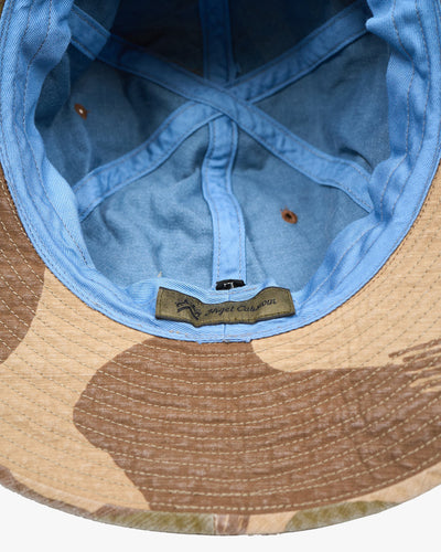 Nigel Cabourn 40s Military Hat Faded Camo - Khaki