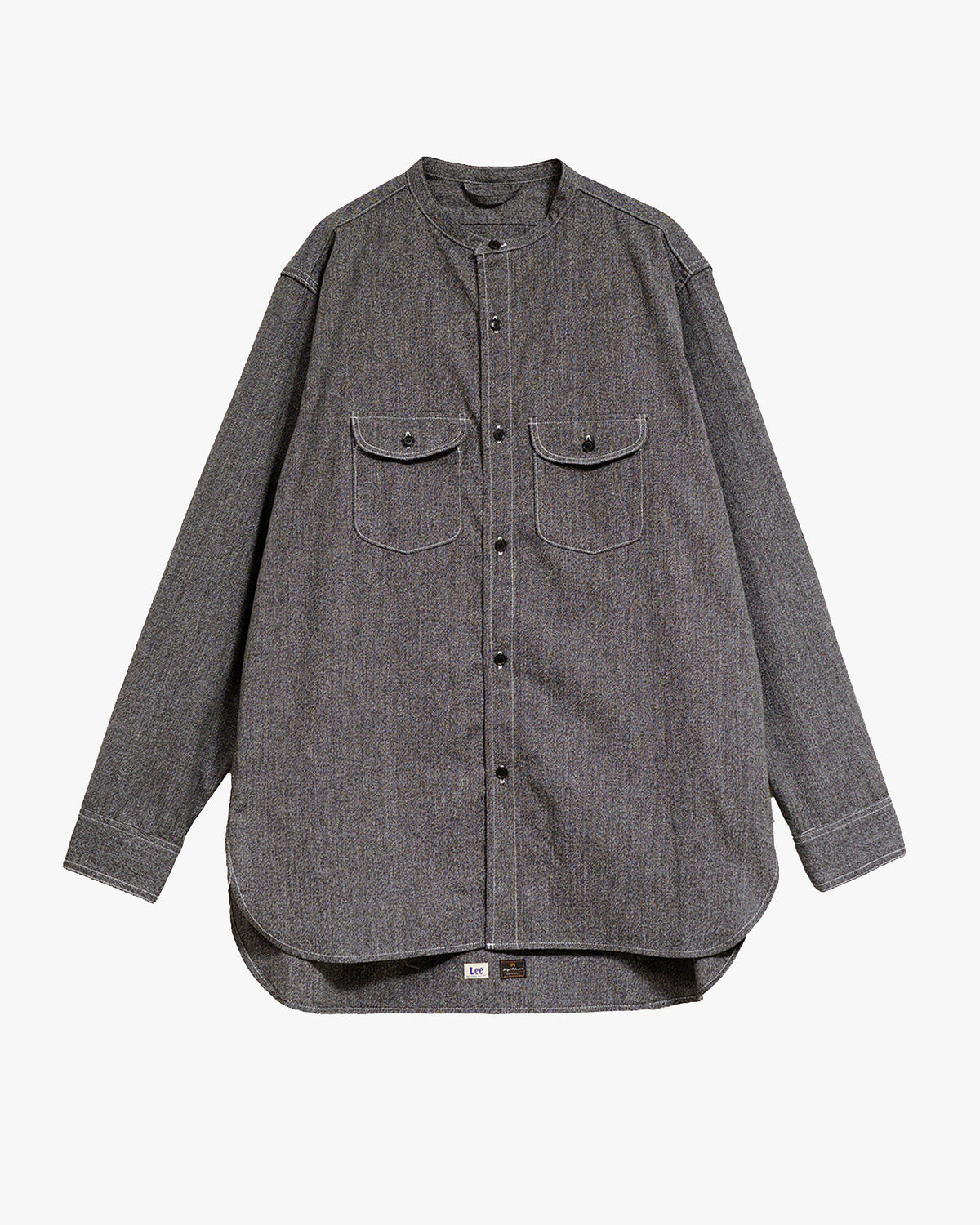 Nigel Cabourn x Lee OX’ed Silver Railway Man Shirt - Charcoal