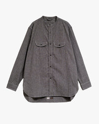Nigel Cabourn x Lee OX’ed Silver Railway Man Shirt - Charcoal