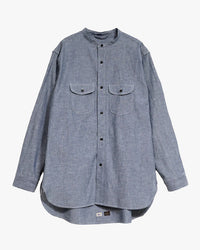Nigel Cabourn x Lee OX’ed Silver Railway Man Shirt - Indigo