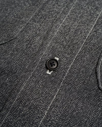 Nigel Cabourn x Lee OX’ed Silver Railway Man Shirt - Charcoal