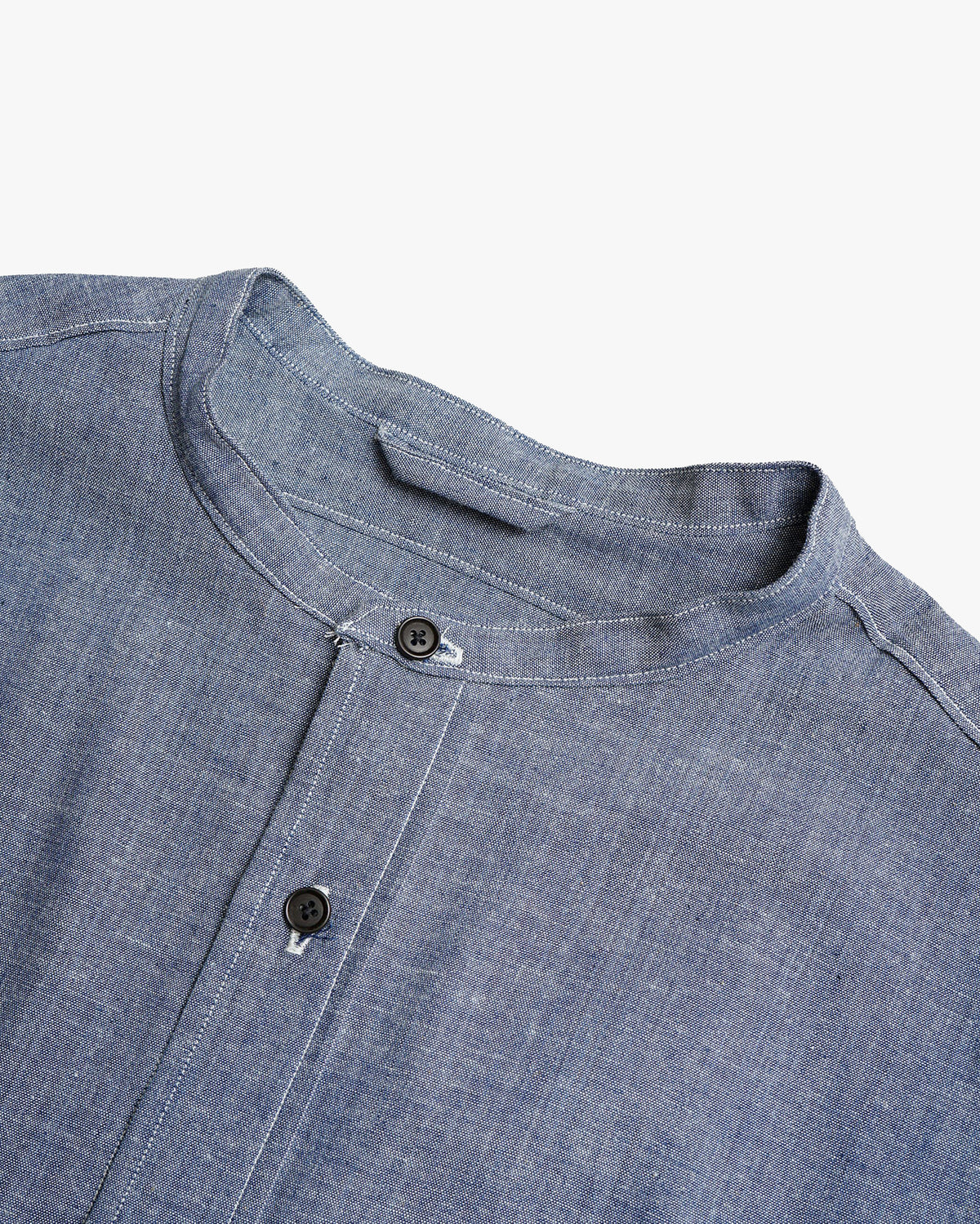 Nigel Cabourn x Lee OX’ed Silver Railway Man Shirt - Indigo