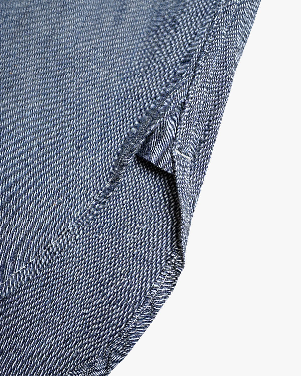 Nigel Cabourn x Lee OX’ed Silver Railway Man Shirt - Indigo