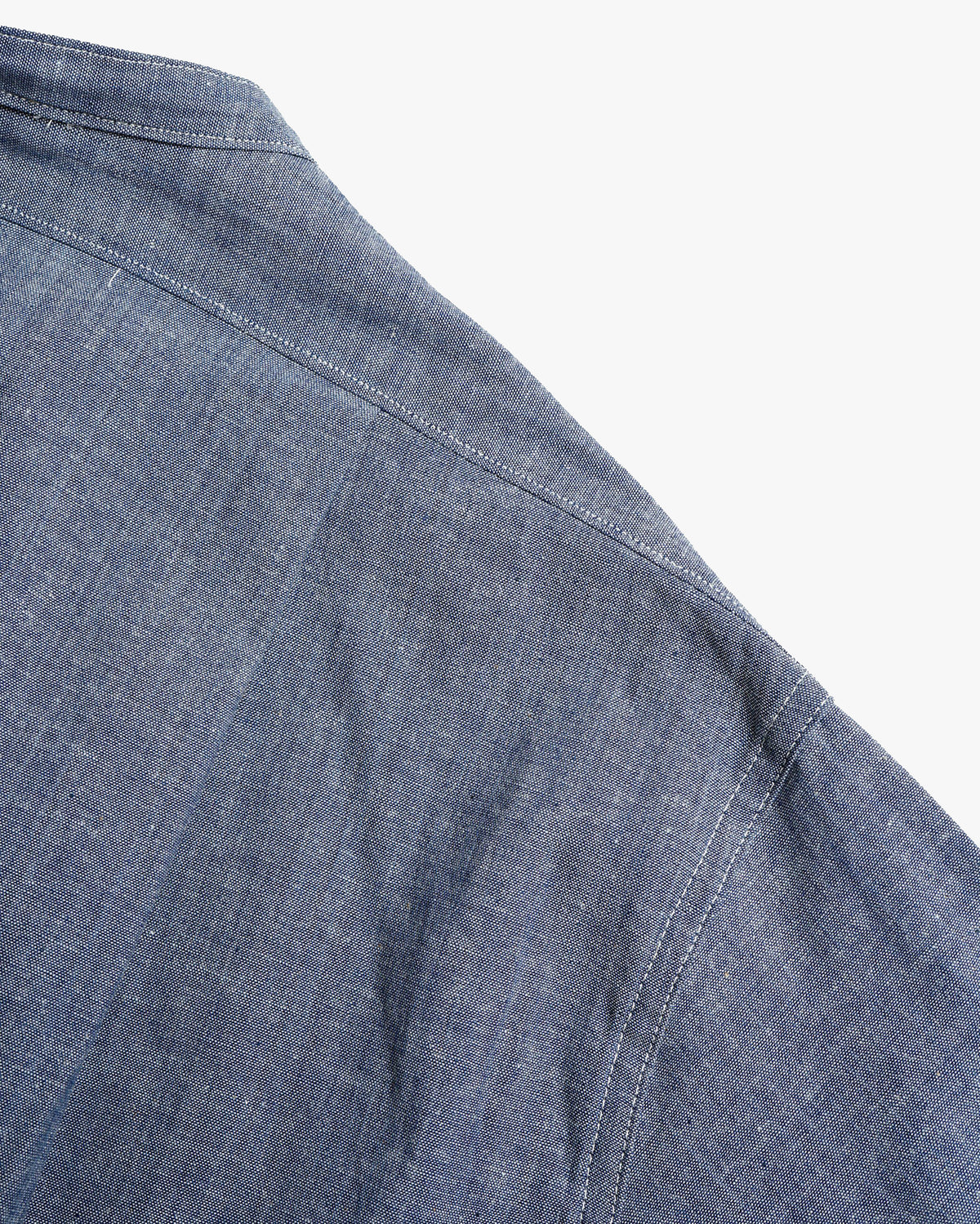 Nigel Cabourn x Lee OX’ed Silver Railway Man Shirt - Indigo