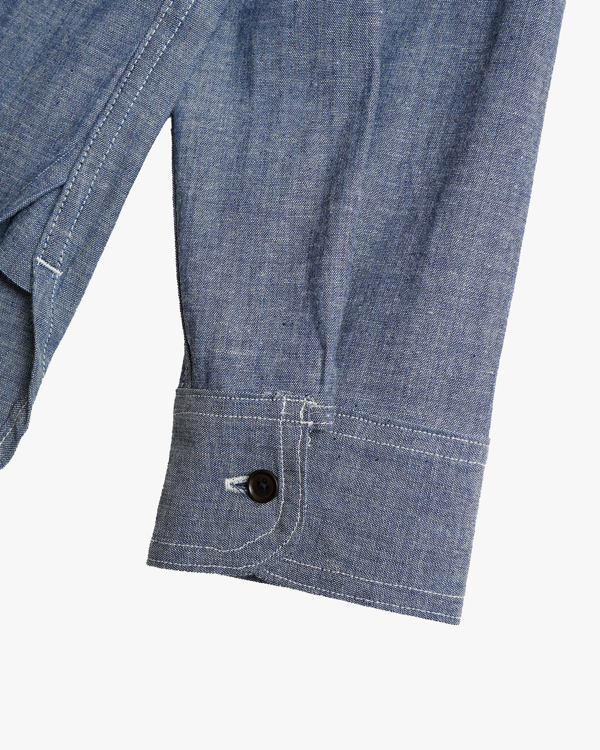Nigel Cabourn x Lee OX’ed Silver Railway Man Shirt - Indigo