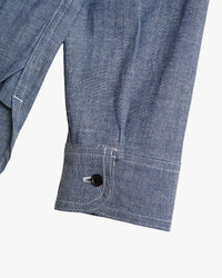 Nigel Cabourn x Lee OX’ed Silver Railway Man Shirt - Indigo