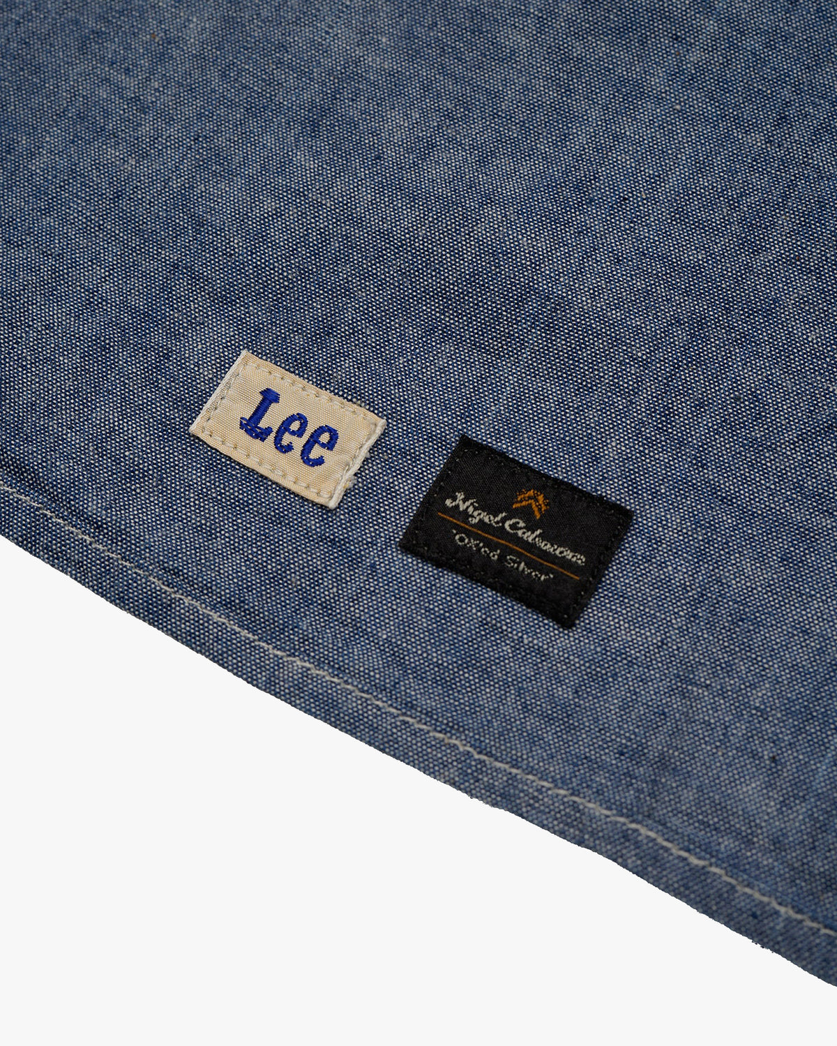 Nigel Cabourn x Lee OX’ed Silver Railway Man Shirt - Indigo