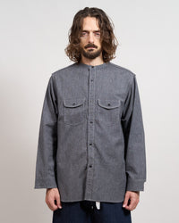 Nigel Cabourn x Lee OX’ed Silver Railway Man Shirt - Charcoal
