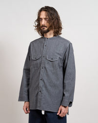 Nigel Cabourn x Lee OX’ed Silver Railway Man Shirt - Charcoal