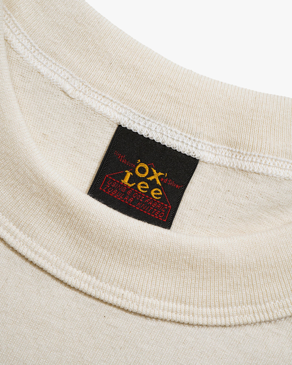 Nigel Cabourn x Lee OX’ed Silver 2-Pack Field Worker Tees - Ivory