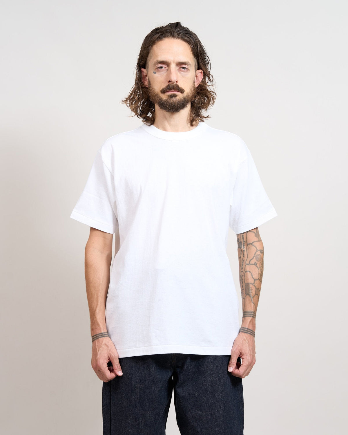 Nigel Cabourn x Lee OX’ed Silver 2-Pack Field Worker Tees - Off White