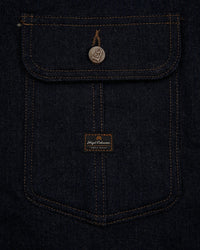 Nigel Cabourn x Lee OX’ed Silver Railway Man Loco Jacket - Indigo | Nigel Cabourn Jackets & Coats | Jeanstore