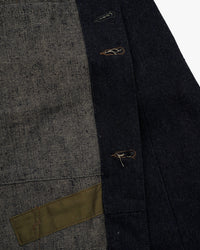 Nigel Cabourn x Lee OX’ed Silver Railway Man Loco Jacket - Indigo | Nigel Cabourn Jackets & Coats | Jeanstore