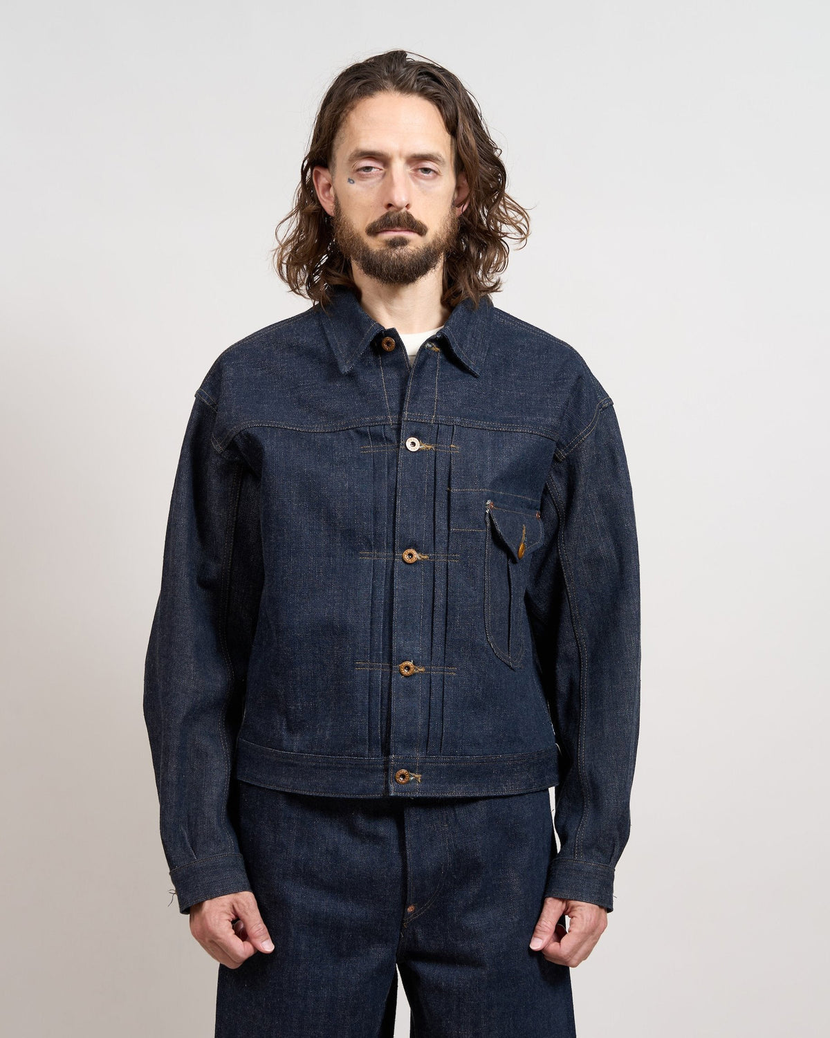 Nigel Cabourn x Lee OX’ed Silver Ranch Worker 101J Jacket - Indigo