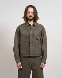 Nigel Cabourn x Lee OX’ed Silver Ranch Worker 101J Jacket - Green