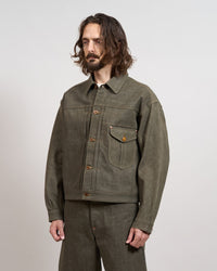 Nigel Cabourn x Lee OX’ed Silver Ranch Worker 101J Jacket - Green