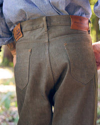 Nigel Cabourn x Lee OX’ed Silver Ranch Worker 101B Pant - Green