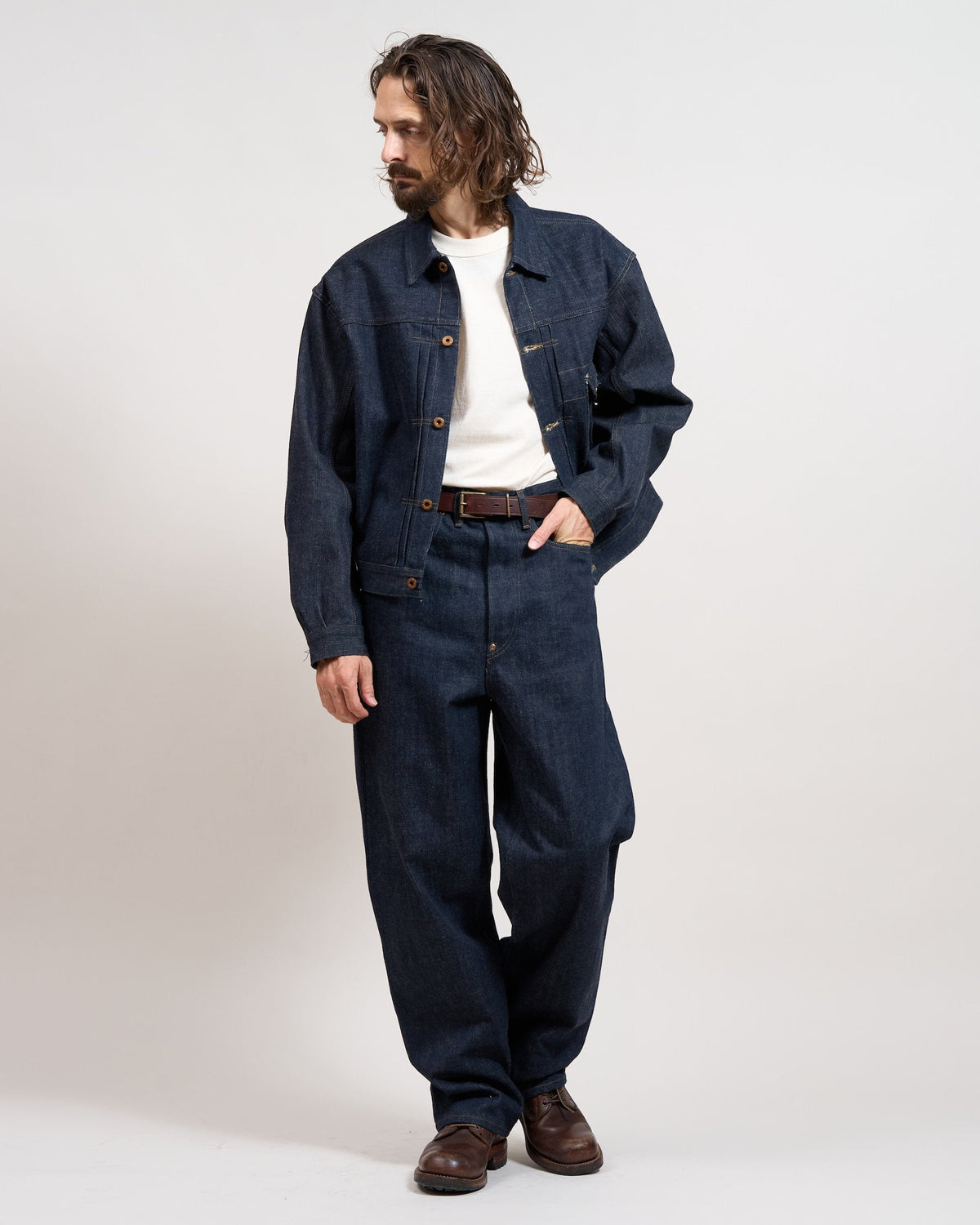 Nigel Cabourn x Lee OX’ed Silver Ranch Worker 101B Pant - Indigo