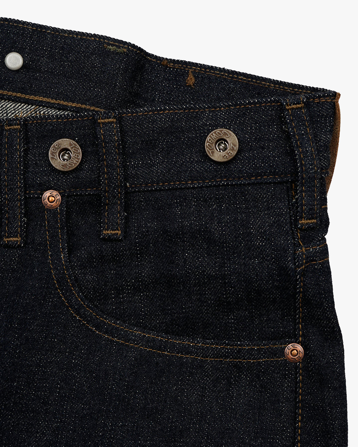Nigel Cabourn x Lee OX’ed Silver Rodeo Clown 101Z Jeans - Indigo