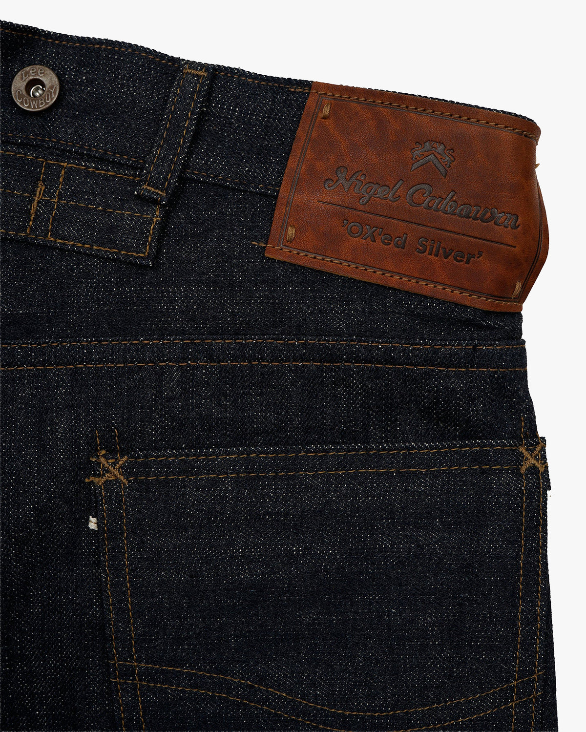 Nigel Cabourn x Lee OX’ed Silver Rodeo Clown 101Z Jeans - Indigo
