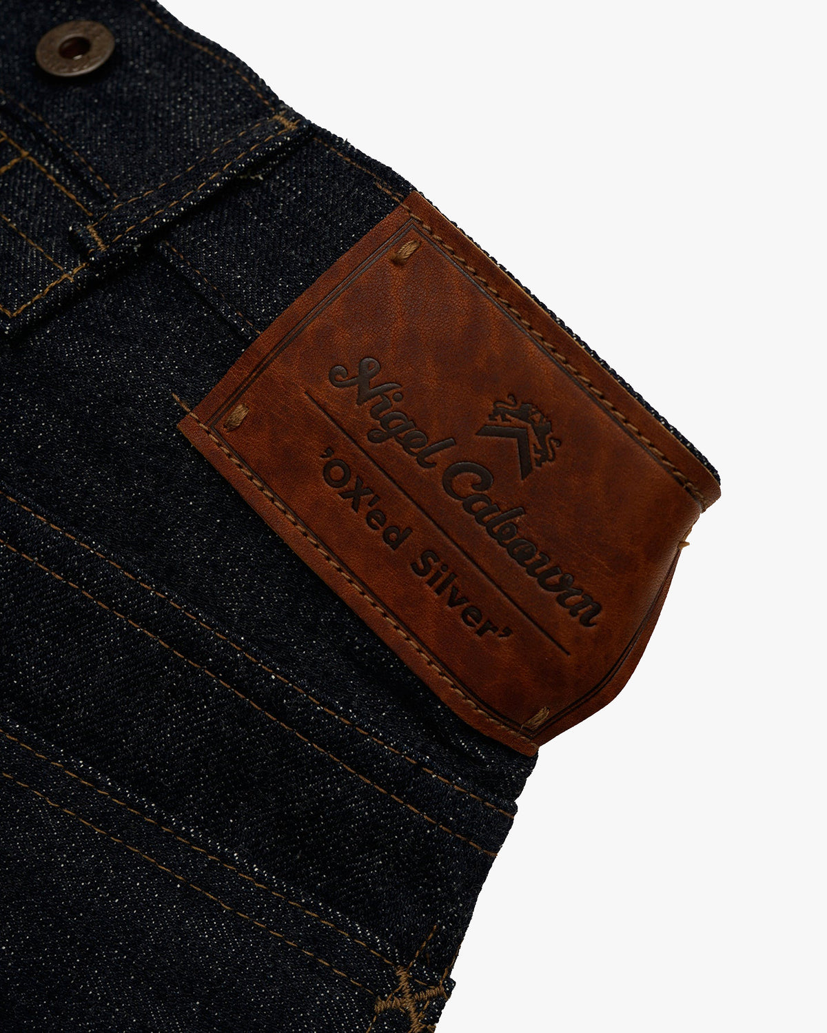 Nigel Cabourn x Lee OX’ed Silver Rodeo Clown 101Z Jeans - Indigo