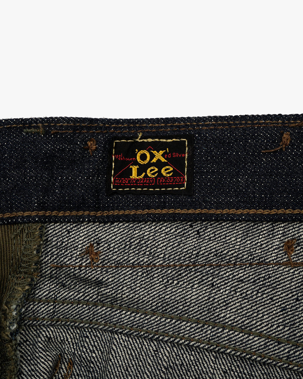 Nigel Cabourn x Lee OX’ed Silver Rodeo Clown 101Z Jeans - Indigo