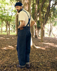 Nigel Cabourn x Lee OX’ed Silver Field Worker Suspender - Indigo