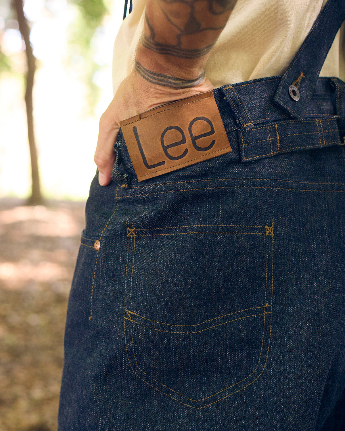 Nigel Cabourn x Lee OX’ed Silver Rodeo Clown 101Z Jeans - Indigo