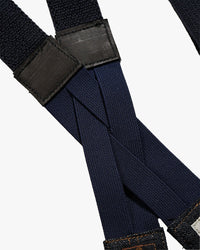 Nigel Cabourn x Lee OX’ed Silver Field Worker Suspender - Indigo