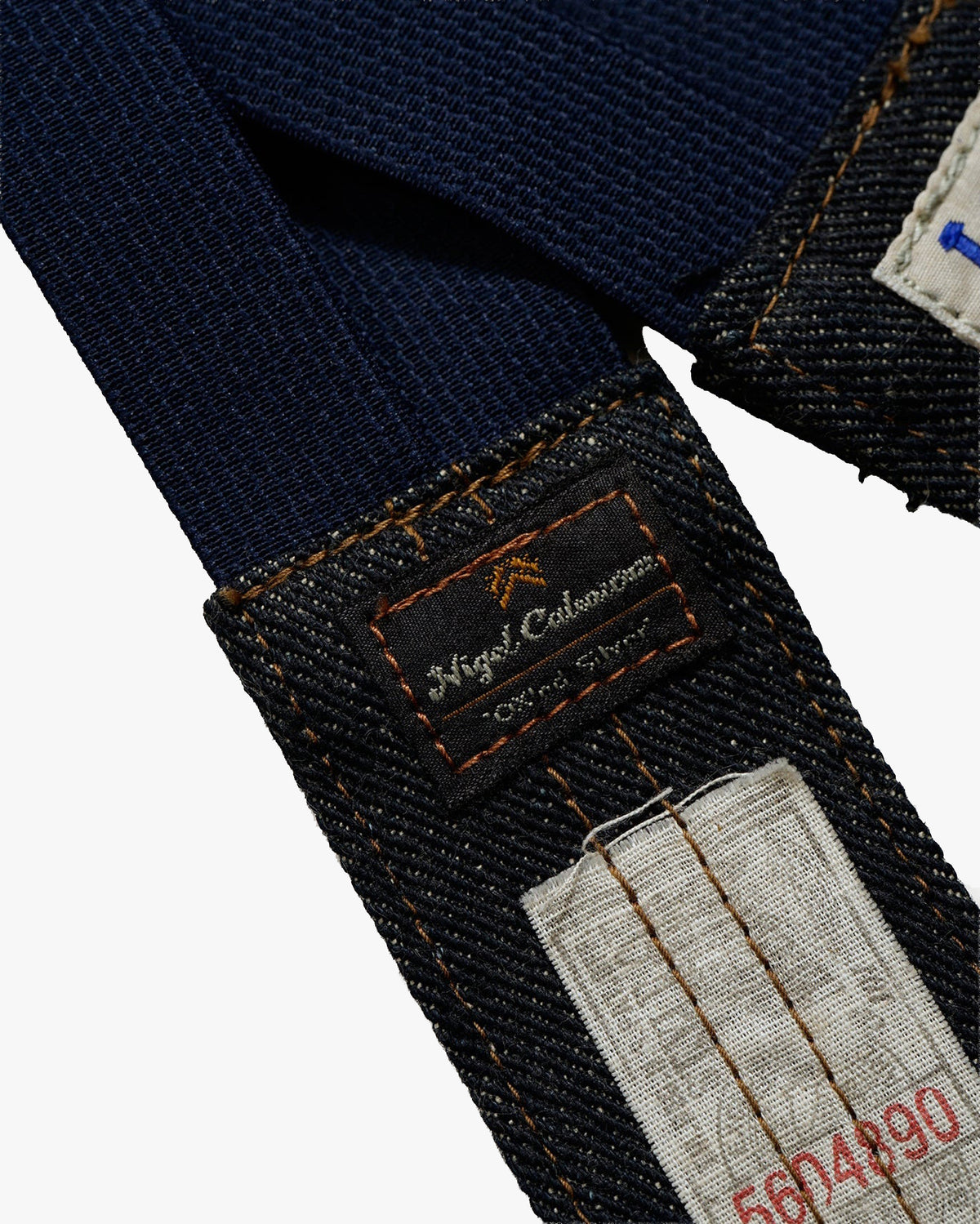 Nigel Cabourn x Lee OX’ed Silver Field Worker Suspender - Indigo