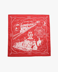 Nigel Cabourn x Lee OX’ed Silver 101 Bandana - Red