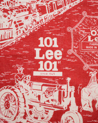 Nigel Cabourn x Lee OX’ed Silver 101 Bandana - Red