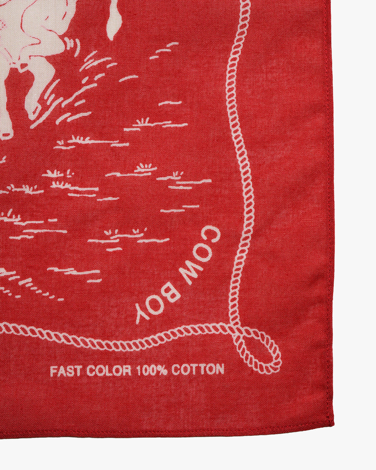 Nigel Cabourn x Lee OX’ed Silver 101 Bandana - Red