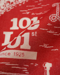 Nigel Cabourn x Lee OX’ed Silver 101 Bandana - Red