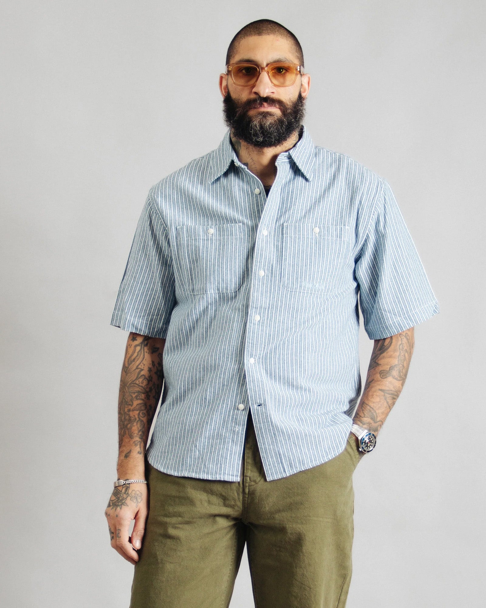 Dubbleware S/S Workshirt - Broken Twill