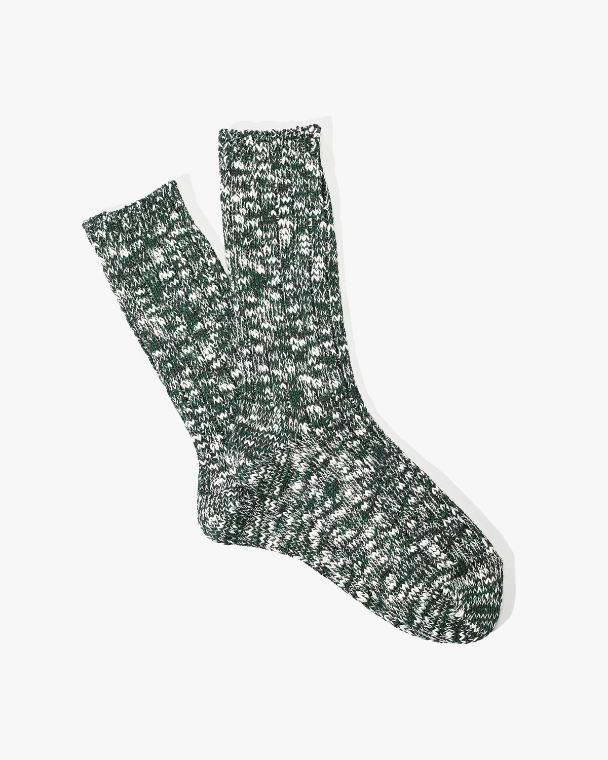 Anonymous Ism Classic Slub Crew Socks - Moss