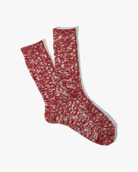 Anonymous Ism Classic Slub Crew Socks - Red