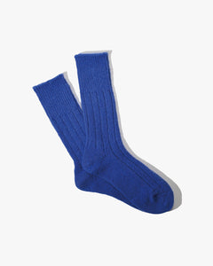 Anonymous Ism Tam Low Gauge Rib Socks - Blue