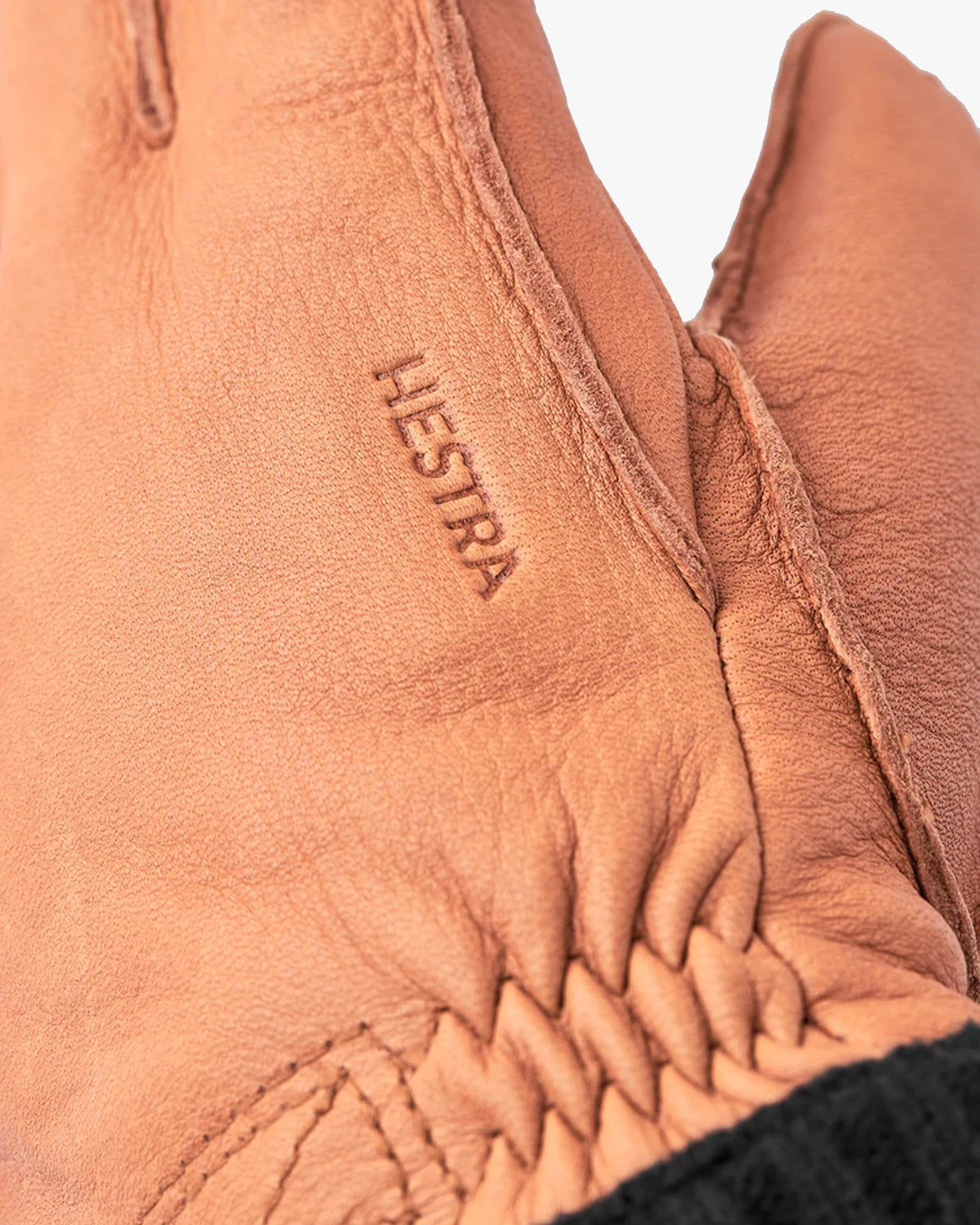 Hestra Deerskin Primaloft Rib Gloves - Cork