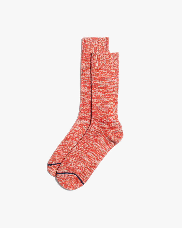 Nudie Jeans Chunky Socks - Red Melange