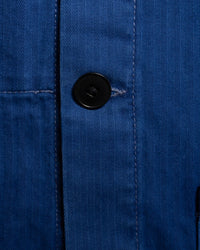 Nudie Jeans Buddy Herringbone Chore Jacket - Blue | Nudie Jeans Jackets & Coats | JEANSTORE